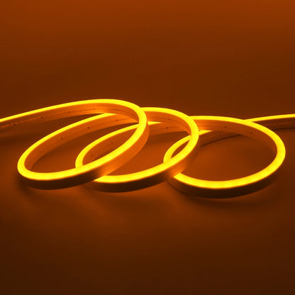 24V IP67 Waterproof Neon Strip SMD2835 1M-20M White/Blue/Pink/Yellow/Green/Orange TV BackLight Home Decor Silicon Tube LED Light.