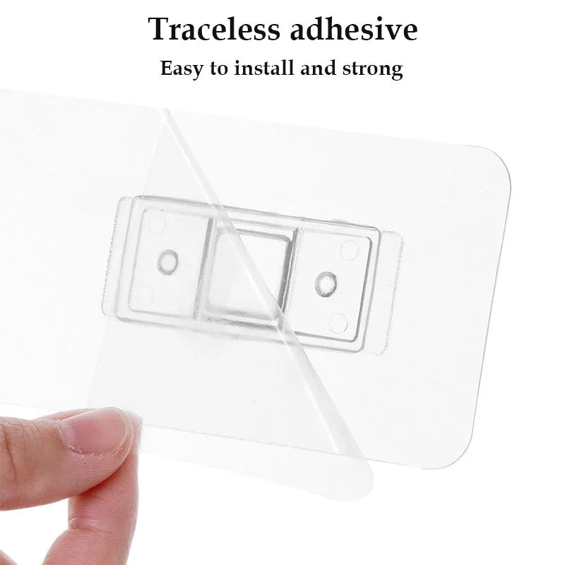 Toilettenkosmetik-Regal, weiß, selbstklebend, für Badezimmer, Körperwäsche, Shampoo, Organisation, Regale, Lagerregale, Aufbewahrung, Stützhalter