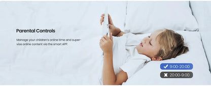 AX1500 Mesh WiFi 6 Router Tenda Mesh MX3 WiFi6 Gigabit WIFI Router 2.4G 5G Dual-Band Whole home wifi mesh Cover 3500sq.ft.