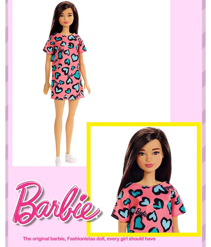 Original Mattel Barbie Fashionistas Doll Music Star Blonde Hair Bjd with Accessories Toys for Girls Collection Educational Props.