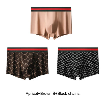 Herren Sexy Unterwäsche für Männer Herren Boxer Mann Herren Boxershorts Höschen Unterhosen Männliche Shorts Slip Unterwäsche