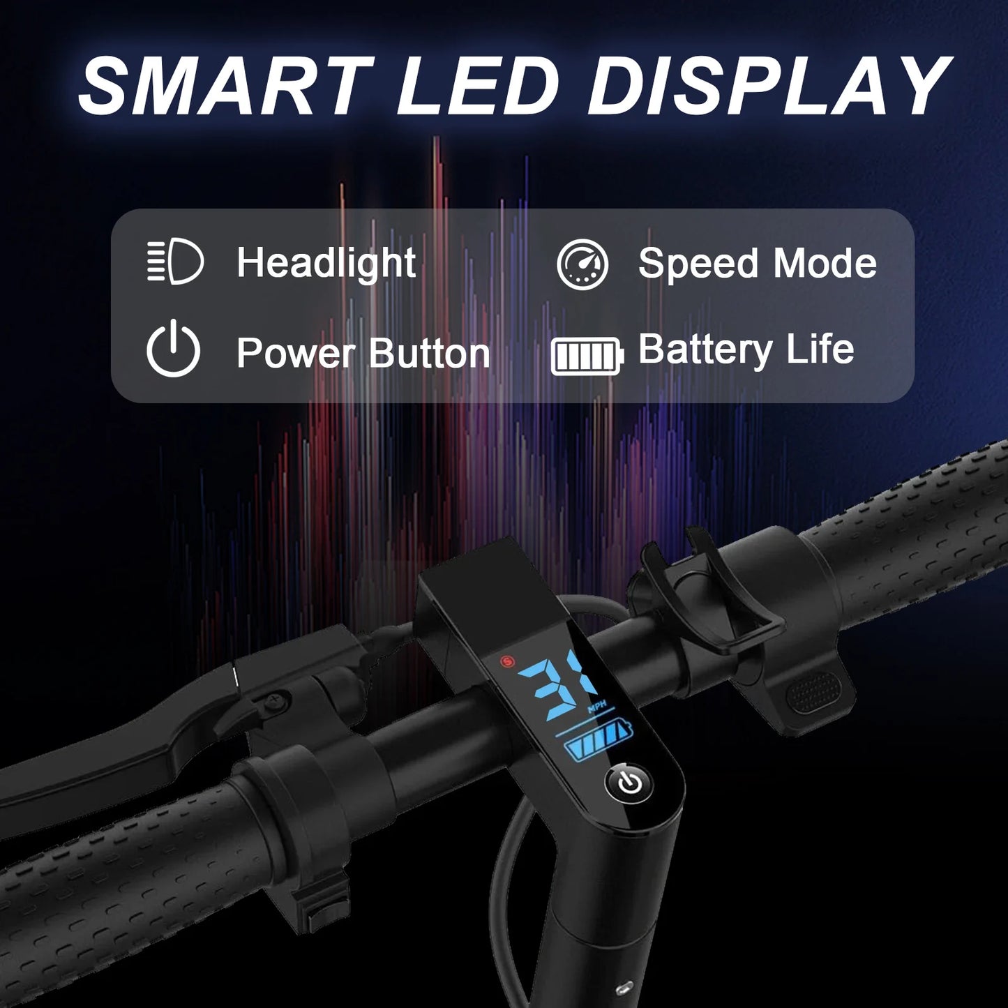 JUICEASE Adult Electric Scooter 31/35km/h 500W/1000W 35KM/50KM Long Range 8.5/10Inch Tyre 10.5/14.5Ah Large Battery Kick Scooter