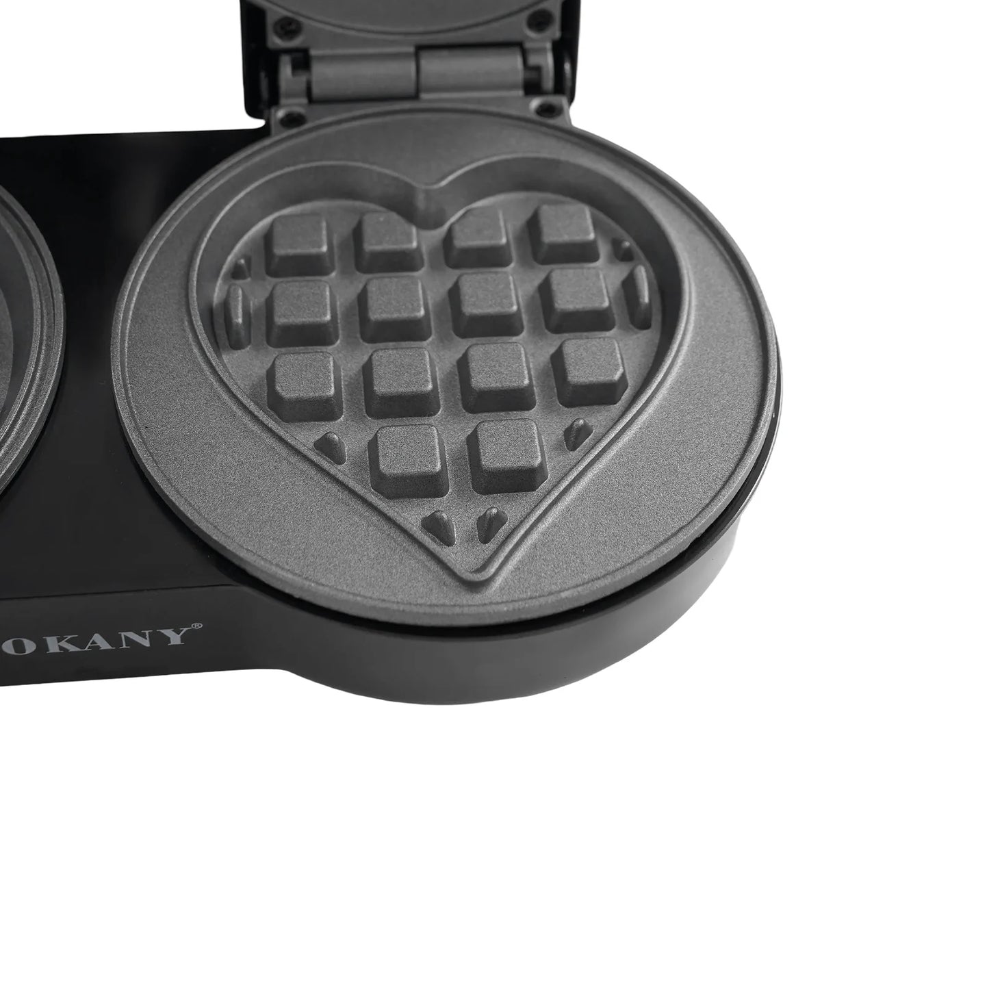 2-Slices Home Electric Waffle Maker| Non-stick Multi-function Breakfast Waffles Machine|Cooking Kitchen Appliances.