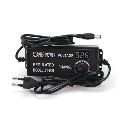 AC DC Adjustable Adapter 12V Volt LED Display Screen Power Supply 220V TO 3V 5V 9V 12V 24V 36V With DC Jack Connector Plug.