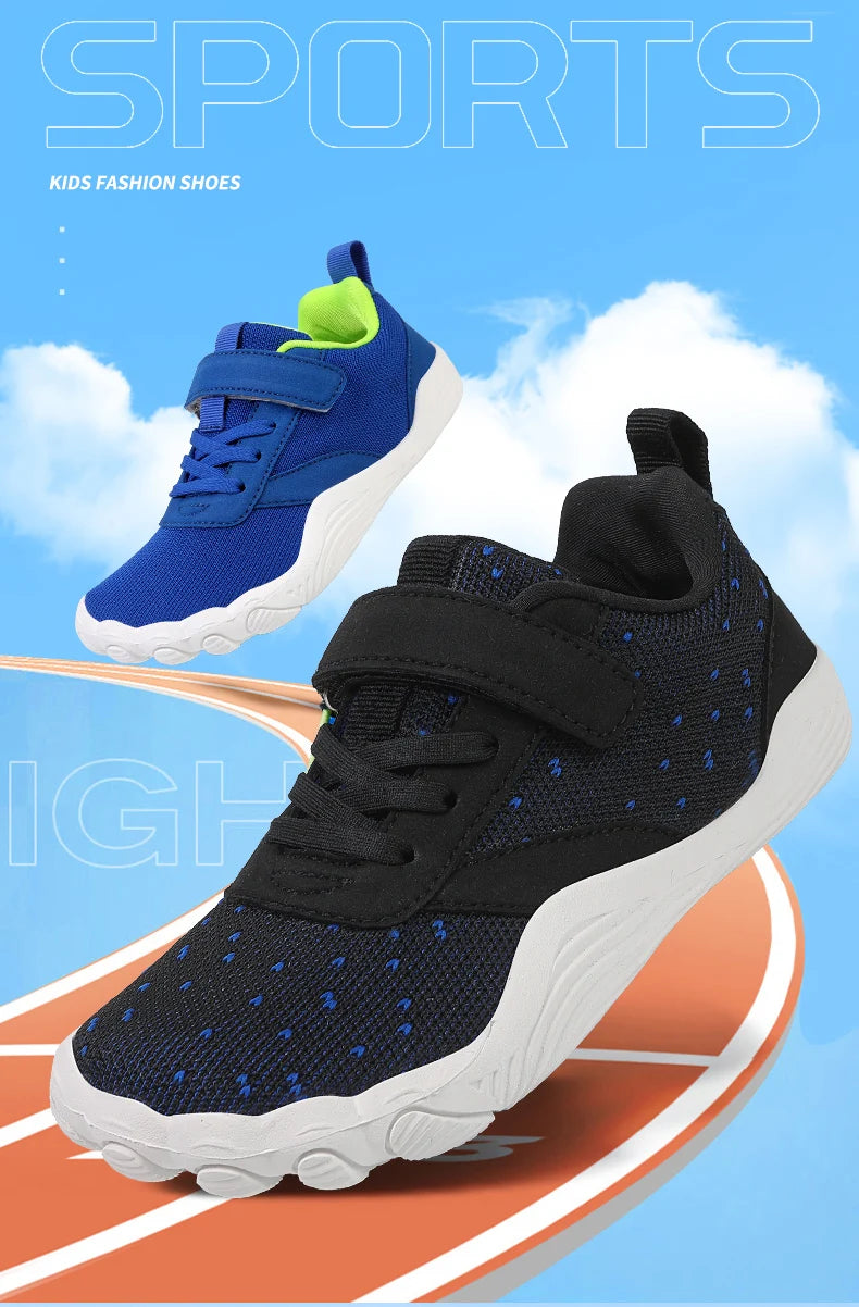 Kids Barefoot Shoes Boys Girls Sneakers Aqua Shoes Naturally Splay Shoes Wide Toe Water Quick Dry Beach Shoes Sports Swimming.