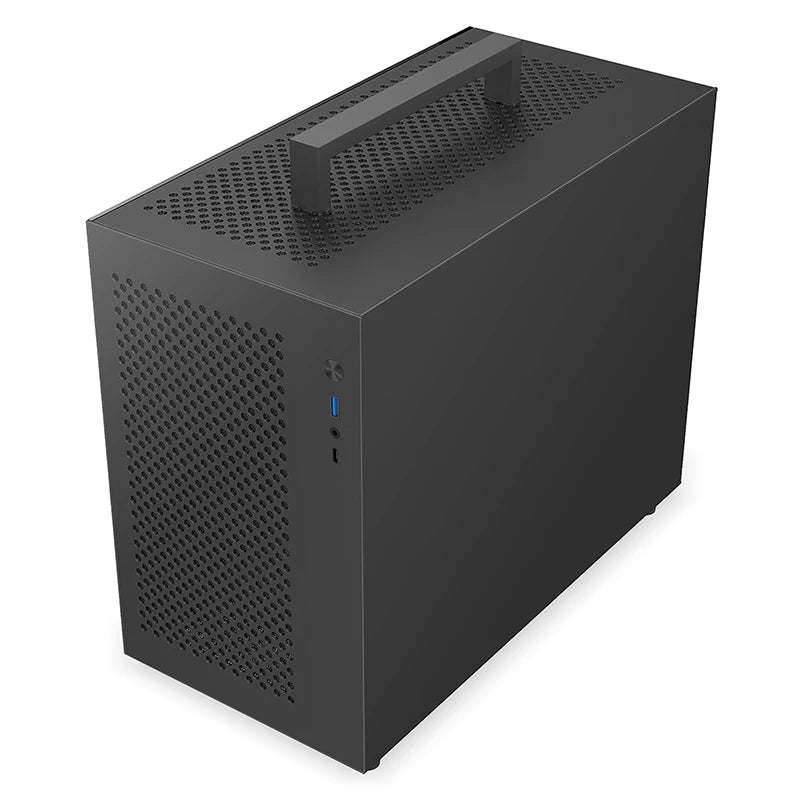 METALFISH S9 MATX Computer Case Gaming PC Chassis Support MATX/ITX/ATX PSU/240 Liquid Cooler/360mm GPU.