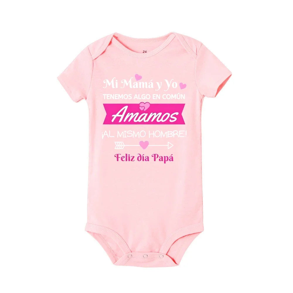 Alles Gute zum Vatertag Säuglingsspielanzug Vatertag Aufdruck Kurzarm Bodys Neugeborenes Mädchen Jungen Overall Festival Babykleidung.