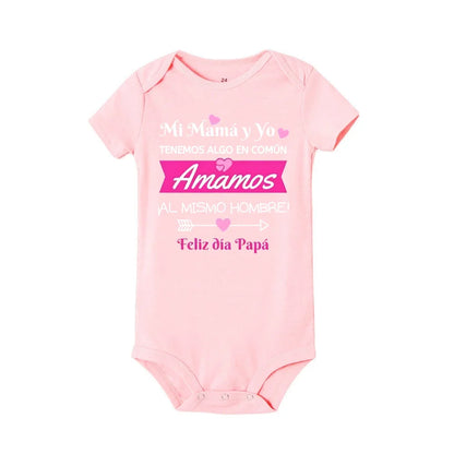 Alles Gute zum Vatertag Säuglingsspielanzug Vatertag Aufdruck Kurzarm Bodys Neugeborenes Mädchen Jungen Overall Festival Babykleidung.