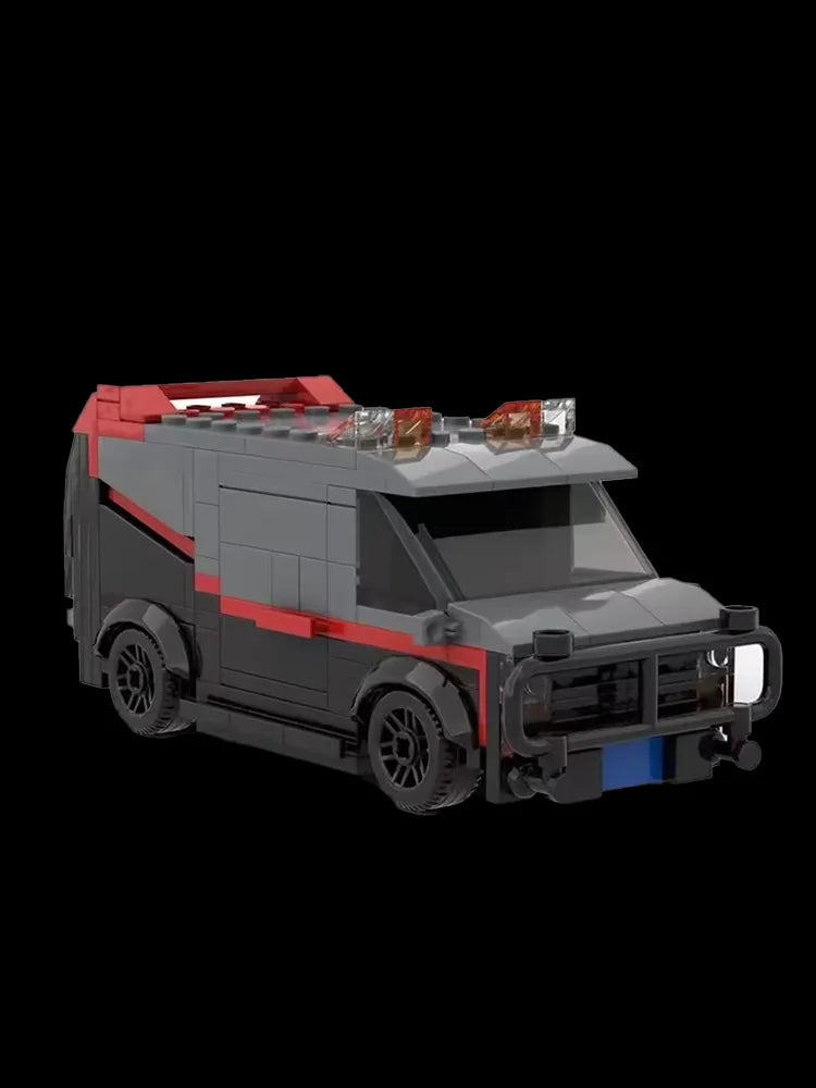 MOC-20604 A-Team Vehicle SWAT Team Car Car Toy modelPolice Department Car Brick Building Set Children ToyGift  242PCS.