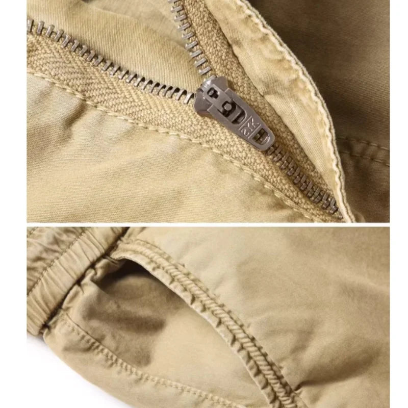 Cargo Pants Men Jogging Casual Pants Cotton Full Length Tactical Military Pants Trousers.