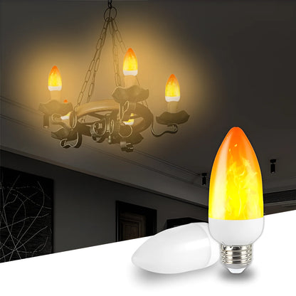 USB LED E27 Flamme Glühbirne Feuer E14 lampe Mais Birne Flackern LED Licht Dynamische Flamme Wirkung 3W 5W 7W 9W 110V-220v für Home Beleuchtung