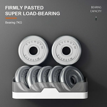 Kein Bohren Badezimmer Regal Kunststoff Dusche Organizer Wand montiert Toilettenartikel Lagerregal Shampoo Halter Bad Zubehör