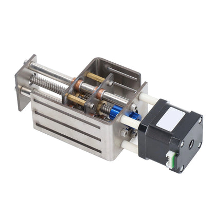 Achsen-Schiebetisch-Set, Splitter, stabile Leistung, 1,7 A, CNC-Achsen, Schiebetisch-Set, 100 mm Hub, 12 V, DIY für Holzbearbeitung