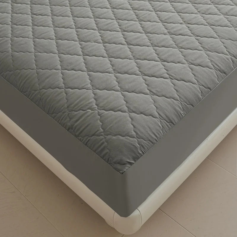 Thick Waterproof Mattress Cover Mattress Protector Queen King Fitted Sheet Mattress Topper Pad For Hotel (No Pillow Case).