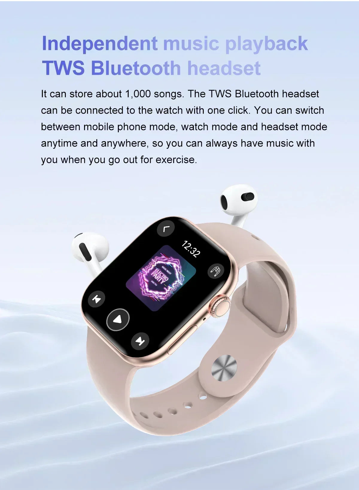 New Watch Series 10 Mini For Apple Watch 10 SmartWatch Men 3D Surround Music Video NFC Bluetooth call smartwatch For Android l0S.