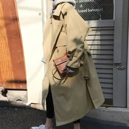 Graben Frauen Freund Herbst Koreanische Feste Weibliche Lange Stil Student Ins Alle-spiel Heißer Verkauf Neue Ankunft Harajuku Unisex outwear.