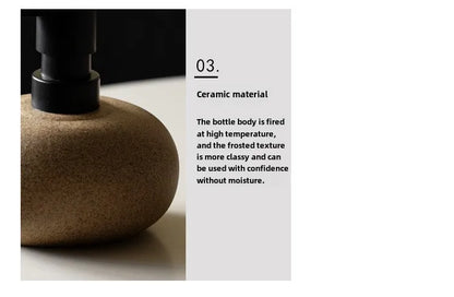 Nordic Keramik Lotion Flasche Squeeze Flasche Bad Seife Spender Shampoo Körper Lotion Conditioner Flasche Bad Zubehör