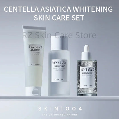 SKIN1004 Madagascar Centella Skincare Whitening 3Pcs/Set Brightening Serum Cleansing Gel Foam Toner Korean Skin Care Products.