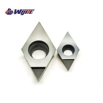 Pcd cbn dcgt070202 04 dcgt11t302 04 nc Werkzeug maschinen werden für Kupfer und Aluminium und andere Nichte isen metall dreh werkzeuge verwendet