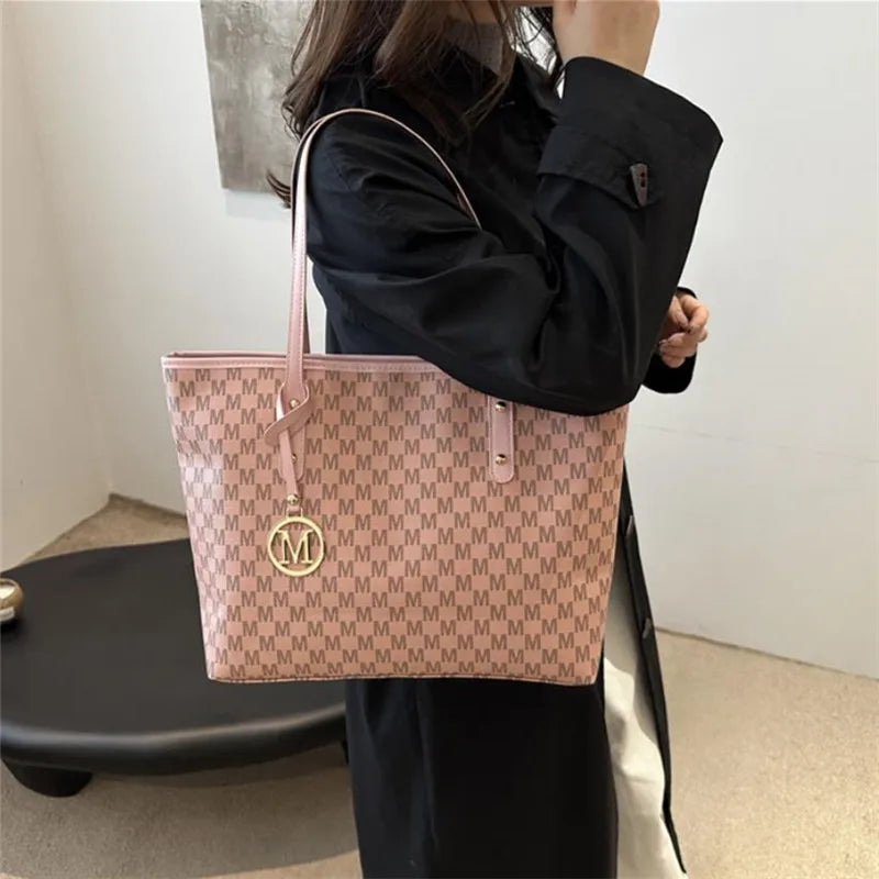 Stylish Tote Bag, Vintage Handbag, Large Underarm Shoulder Bag for Women Suitable for Daily Use, Work, Outdoor, Travel, Shopping.