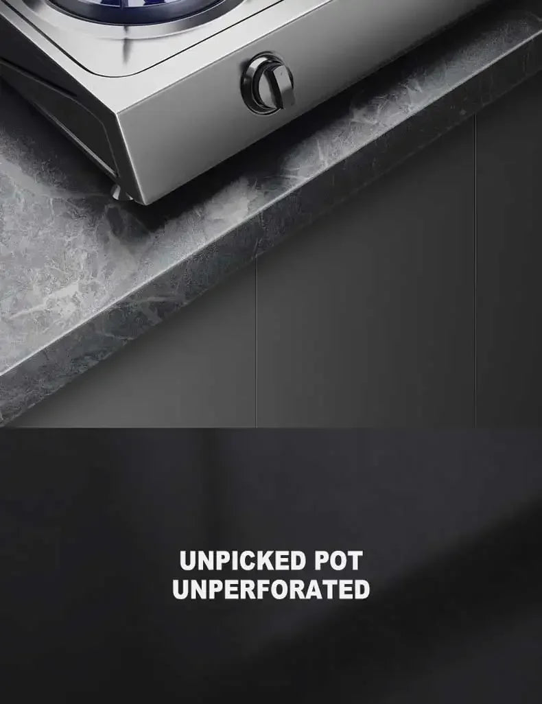 Gas Stove, Double Stove, Desktop, Sudden Fire Extinguishing Protection, Household Liquefied Gas, Natural Gas Gas Stove.