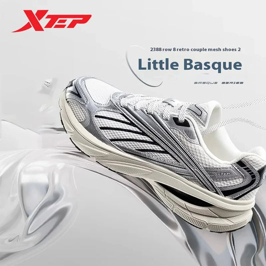 Xtep Little Basque Sportschuhe, Unisex, 2024, Sommer-Vintage-Sportschuhe, bequem, rutschfest, langlebig 876319320003