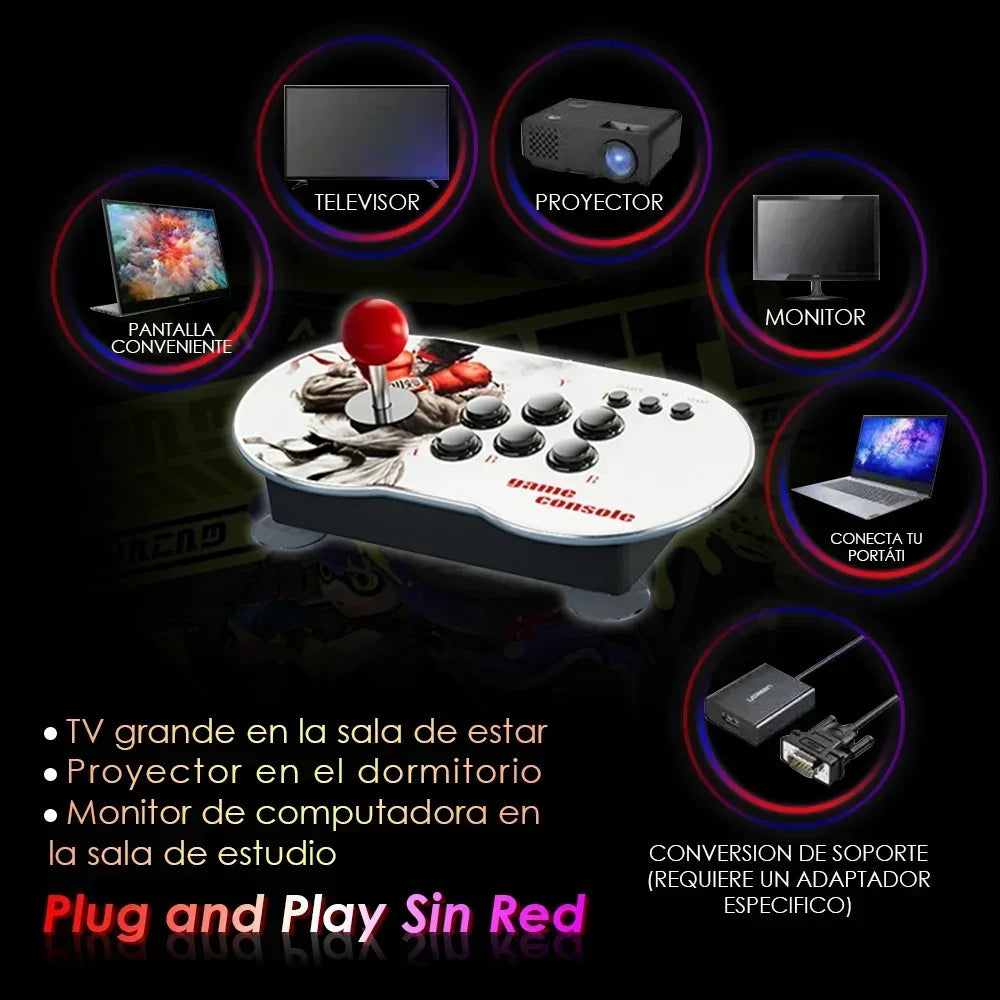 Retro Video Game Console Joystick MT6/M9  Retro Video Game PS1 Double Battle Wireless Controller Console Arcade Game,15000.