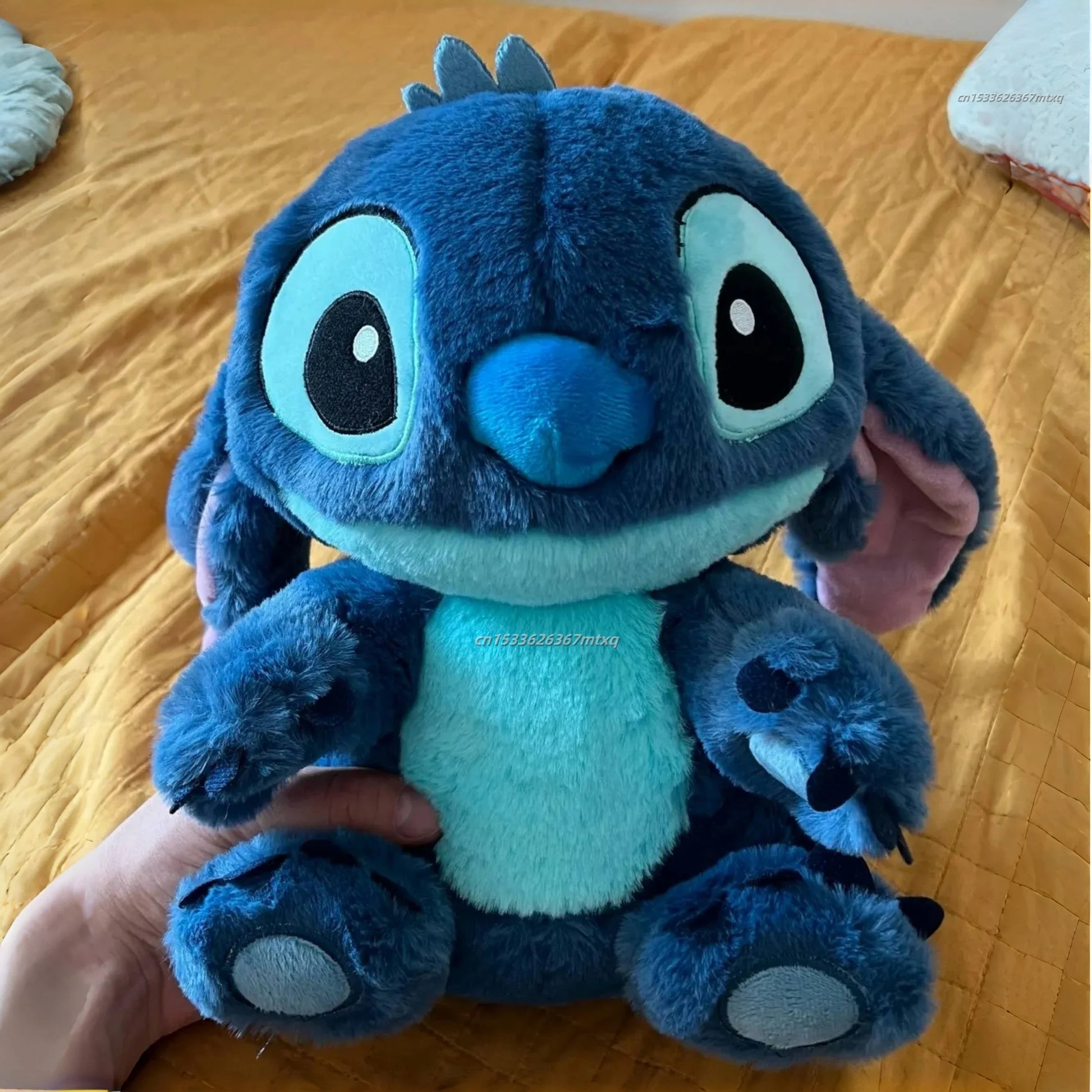 Soft Disney Lilo and Stitch Stuffed Stitch Plush Toy Lovely Stitch Christmas Cuddly Pillow Soft Angel Plushie Xmas Gift Girl.