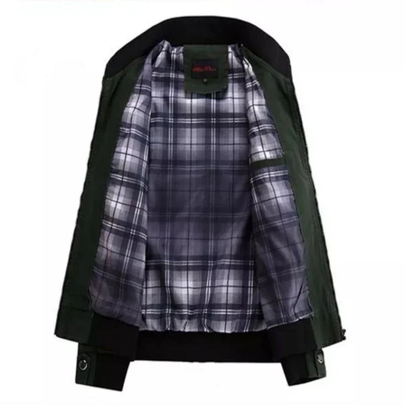 2024 Autumn and Winter Exquisite Embroidery Pure Cotton Multifunctional Jacket Men's Coat New Baseball Jacket Men's Jacket M-5XL.