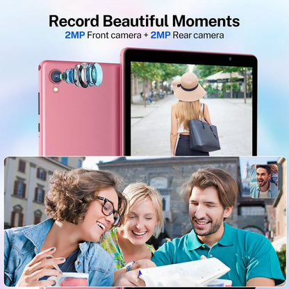 Latest Android 14 Tablet, 10-inch Tablet, Quad-core Processor, 5G WiFi, 4GB ROM + 32GB RAM, 1280*800 Resolution, 8000mAh Battery.