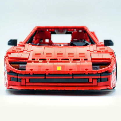 4026PCS Technical LOX Edition F40  Assembly MOC 140629 Building Block Car Supercar Model Adult High Difficulty Racing Toys.