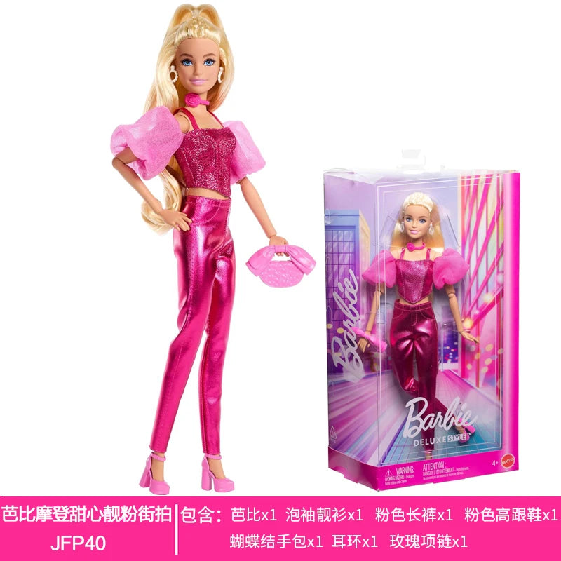 Barbie Dolls Fashionable Barbie Doll Set for Girls Princess Toy Birthday Present