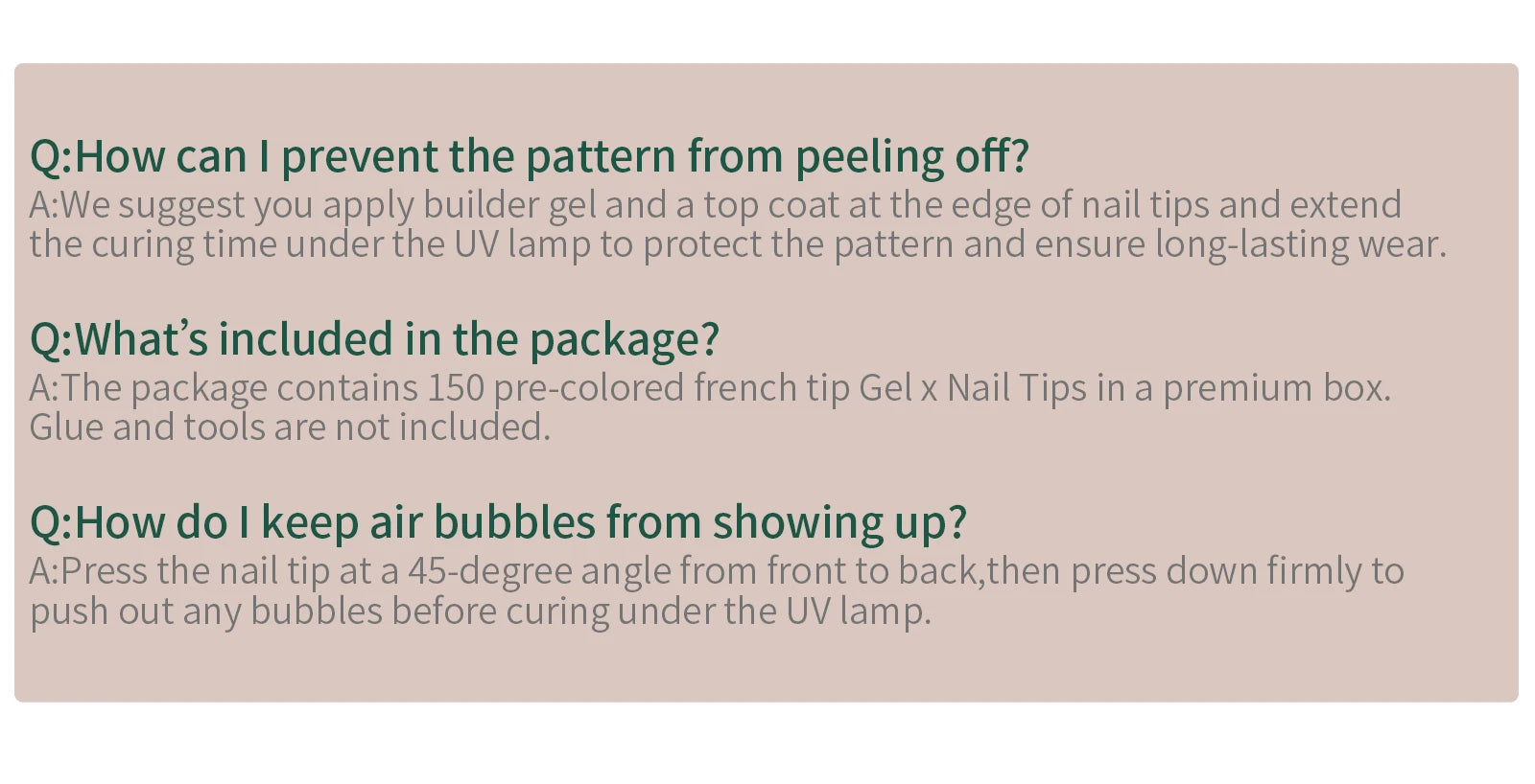 NAILPOP 150Pcs 4 in 1 Ombre Gel Nail Tips White Gradient Soft Gel False Nail Tips Soak Off Fake Nails Extensions DIY 15 Sizes.