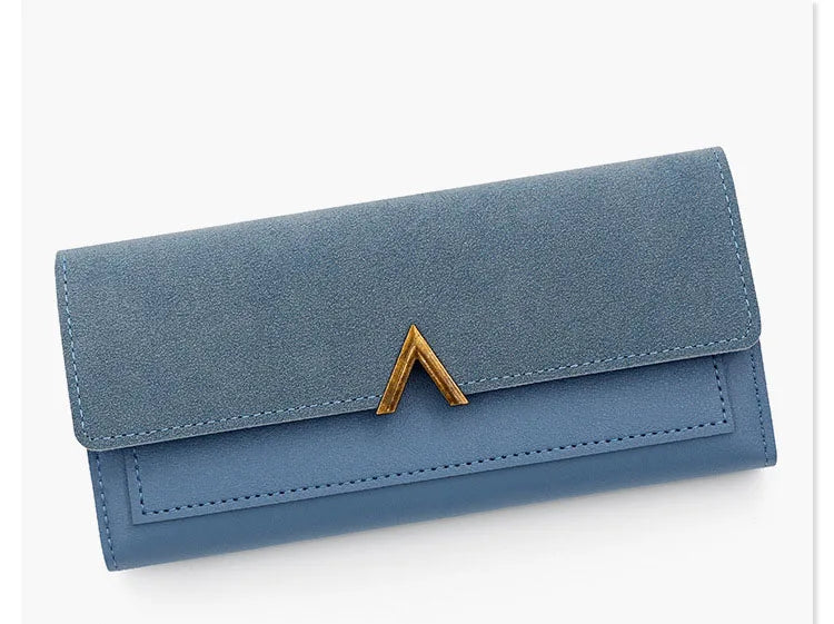 Long Purses For Women Wallet New Fashion Long Coin Purse Card Holder Small Ladies Wallet Female Hasp Mini Clutch billetera bolas.