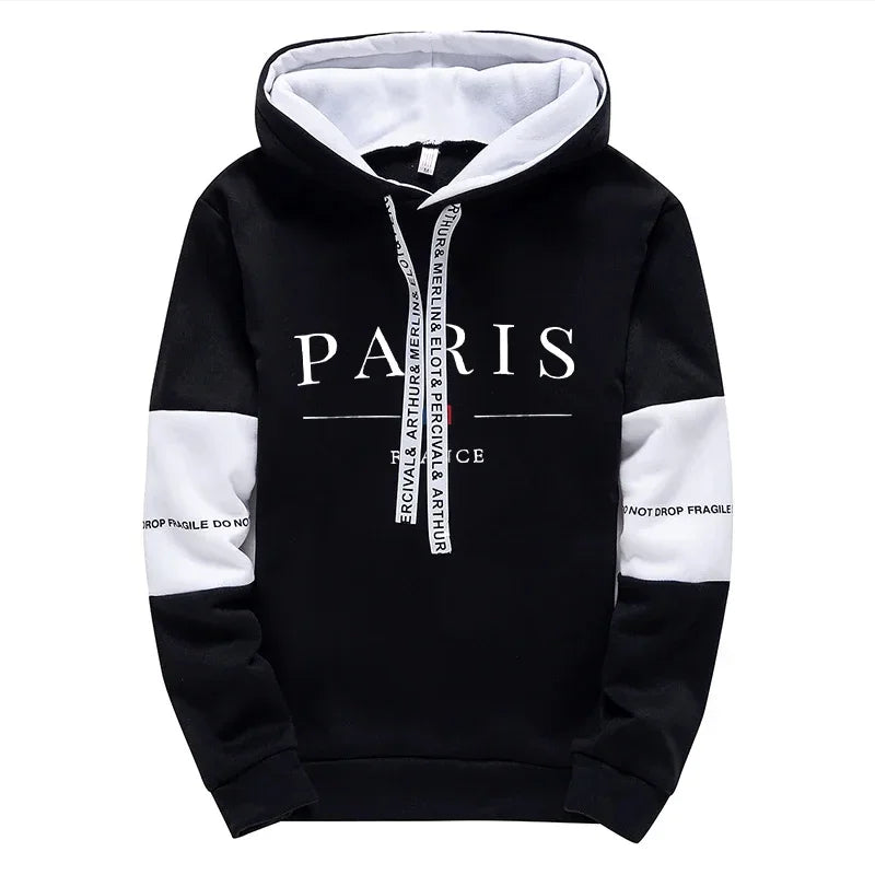 Hoodies Sweatshirts for Men Versatile Sweatpants Fashion High Quality Sports Sportswear Autumn Winter Comfortable Daily Dressing.