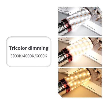 10PCS Corn Bulb Tube AC85-265V E27 E14 Screw 3/6/9/12/15W Easy To Assemble And Disassemble Suitable For Room Lighting.