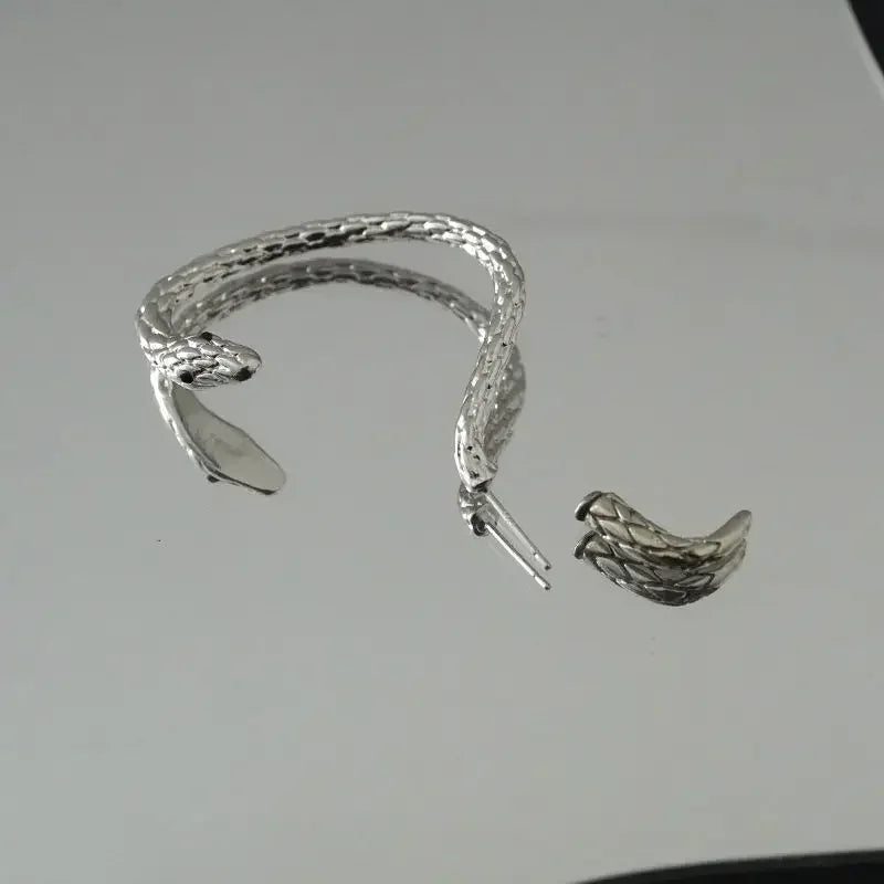 Snake Earring Clips Without Piercing Punk Non Pierced Clip Earrings Ear Cuffs for Women Men Fake Piercing Jewelry.