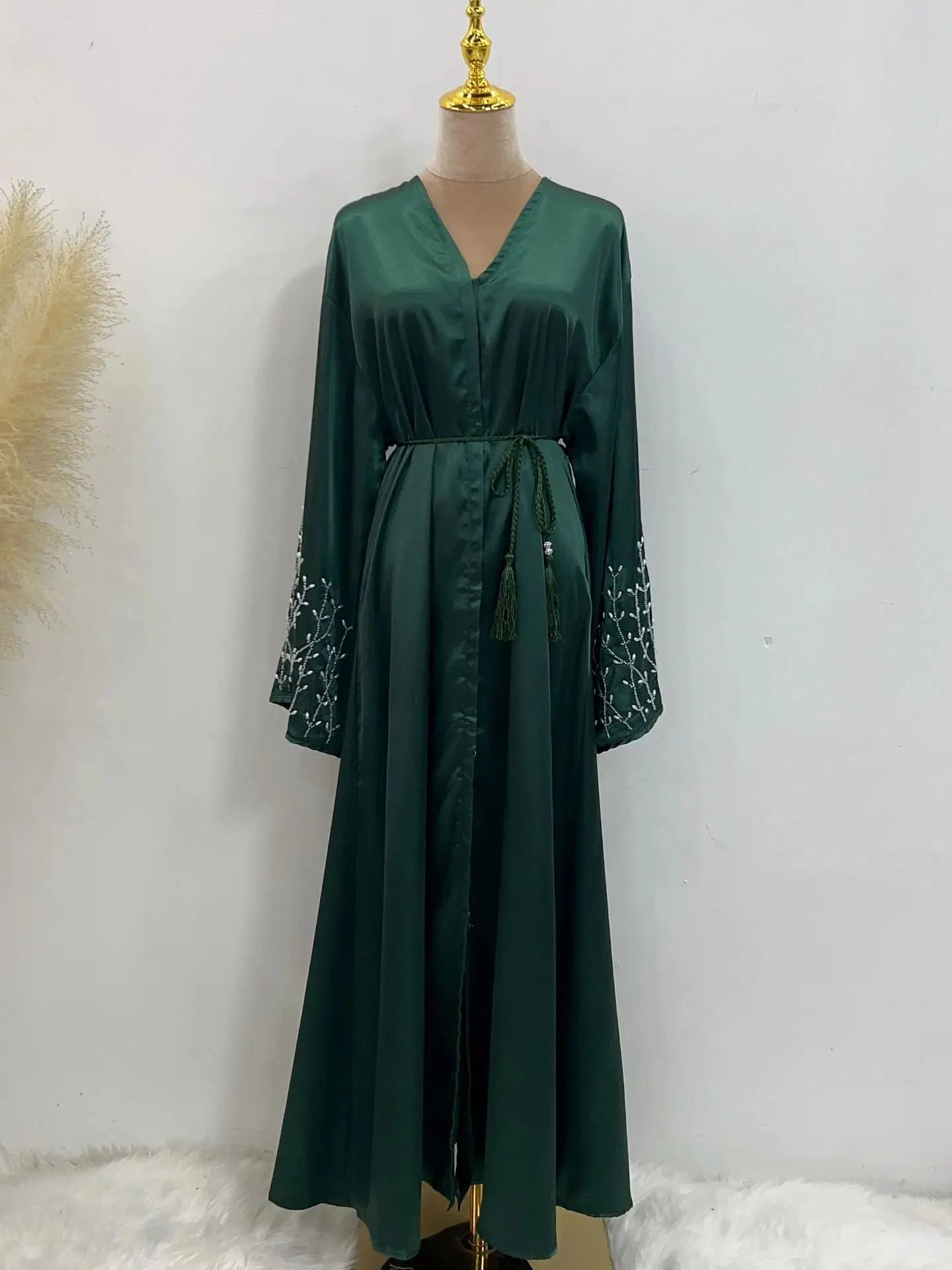 Ramadan Open Abaya Damen Dubai Luxury Islam Muslim Modest Kimono African Dresses For Women Kebaya Kaftan Robe Musulman.