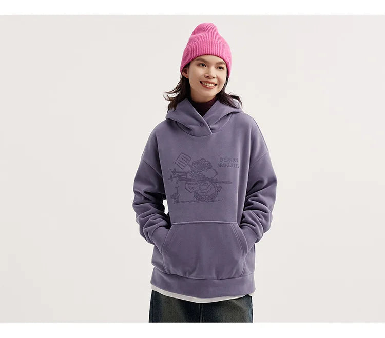 Semir Sweater Women Mid-Length Patterned 2024 New Oversize Warm Versatile Soft Winter Clothing.