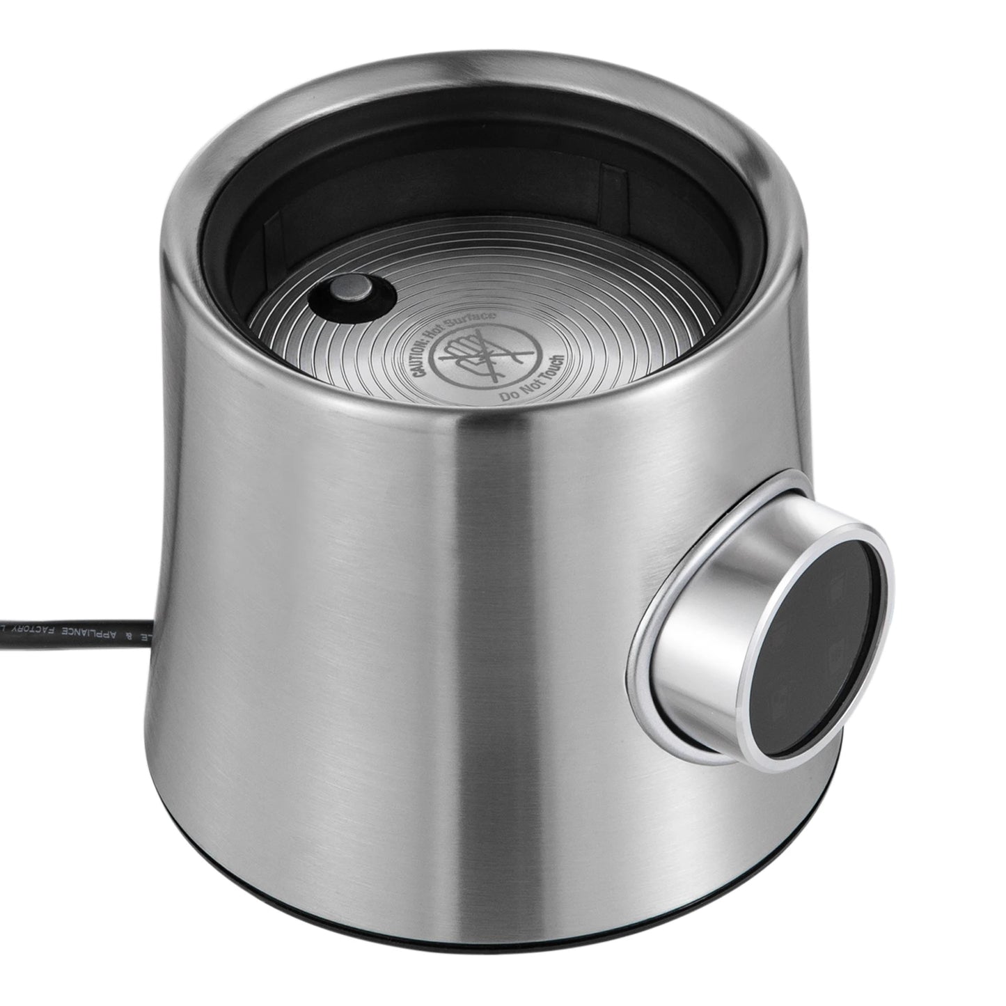 Stainless Steel Milk Frother MF06S | Hot/Cold Froth, Latte/Cappuccino, 900ml Capacity 500W Electric Milk Frother.