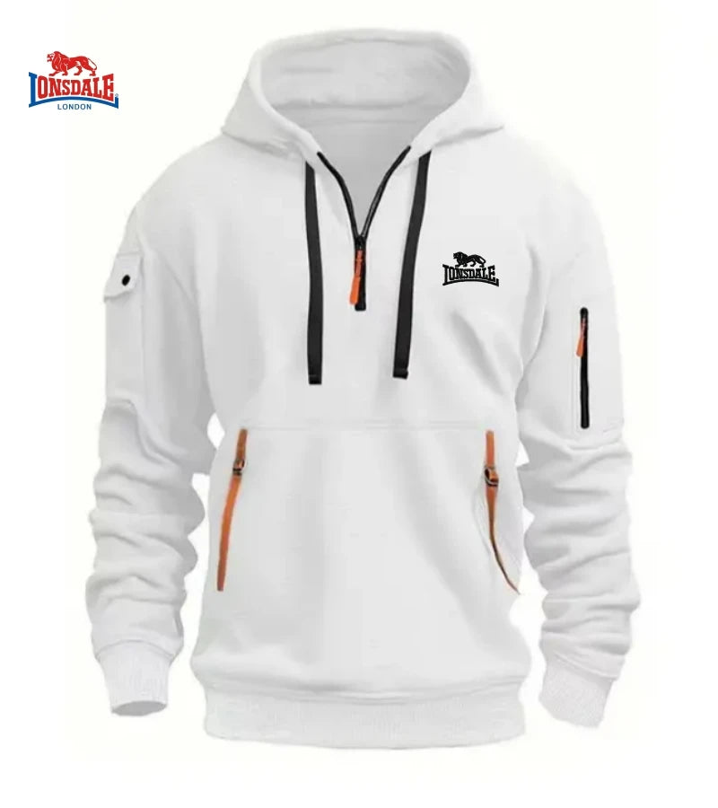 2024 Autumn Winter High Quality Dropped Shoulder Hooded Sweatshirt Men's Women's Plus Size Loose Pullover Fashion Sweatshirt.