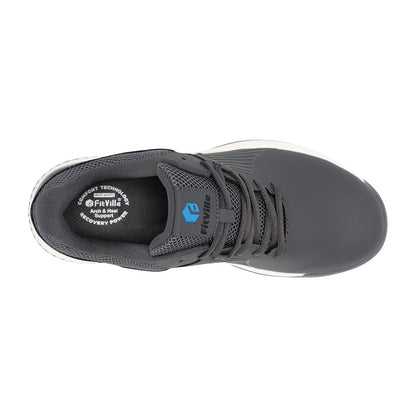 FitVille  Men's Golf Shoes Non-slip Wear-resistant Comfortable Professional Sports Sneakers for Swollen Feet Relieves Toe Pain