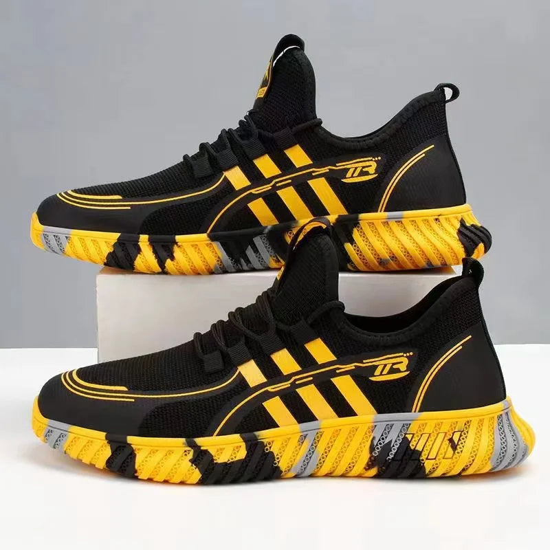 Stylish Men's Boots Work Shoes Men's Steel Toe Safety Shoes Men's Stab-proof Work Boots Safety Indestructible Construction Shoes.