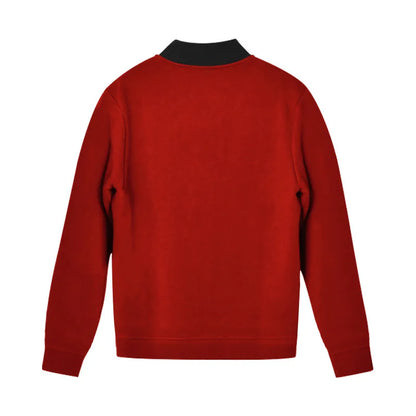 Amazon 2024 European and American men's clothing fitness sports trend outdoor leisure men's zipper suit