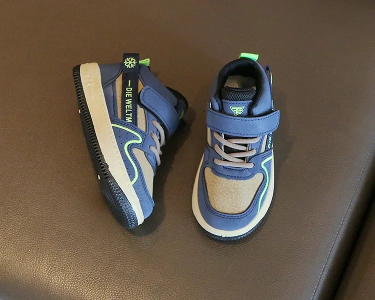 Size 21-32 Children Casual Breathable Running Sneakers Girls Boys Kids Wear-resistant Light Shoes Baby Non-slip Toddler Shoes.