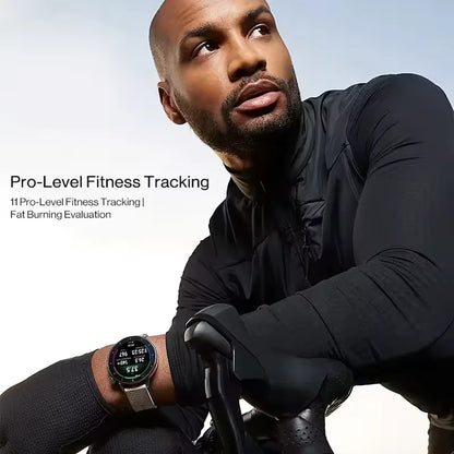 Global Version OnePlus Watch 3 43mm Smartwatch 1.32inches AMOLED Display Up to 60H Battery Life Wear OS by Google GPS NFC.