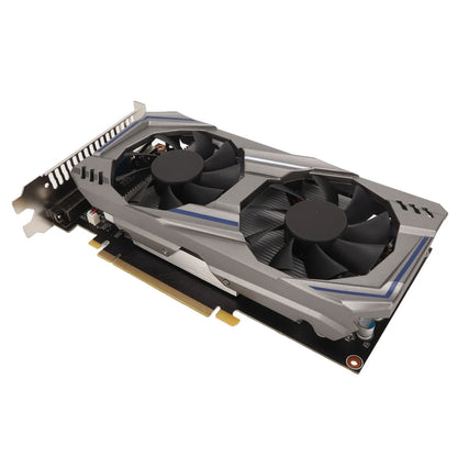 Graphics Card 128BIT GDDR5 PCI Express2.0 Double Fan Desktop PC Computer Discrete Gaming Graphics Card Double Fan Graphics Card.
