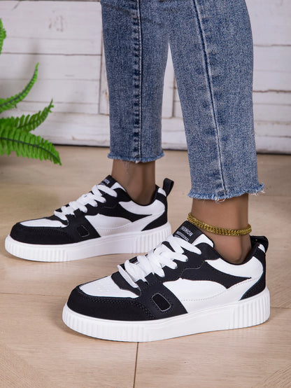 Women Shoes Skateboarding Shoes For Men Fashion Sneakers Lightweight White Black Sports Running Outdoor Casual Shoes Size36-46.