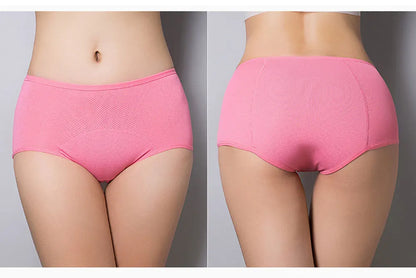 10pcs Leak Proof Menstrual Panties High Waist Women Period Underpants Plus Size 8XL Physiological Waterproof Briefs Wholesale