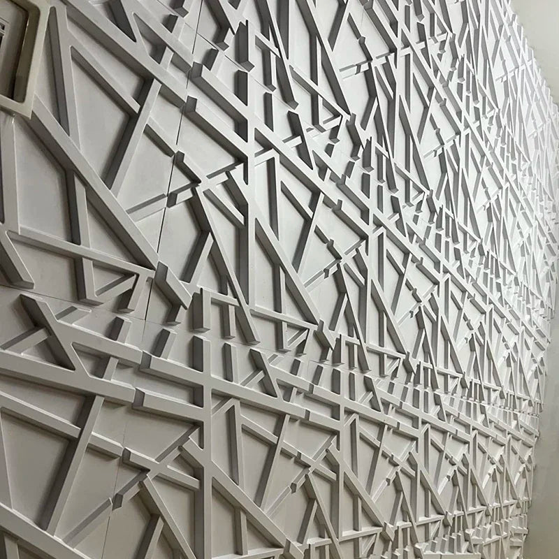 12pcs 30x30cm Champagne gold color 3D Wall Panel Shining Gold 3D Wall Sticker Wedding party background wall art Wood grain paper